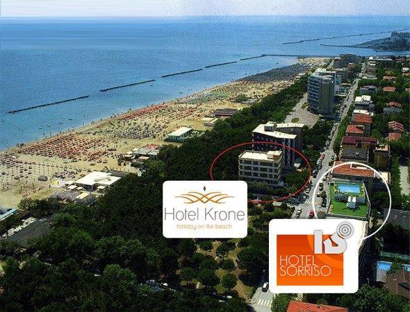 Hotel Krone Lido di Classe Esterno foto